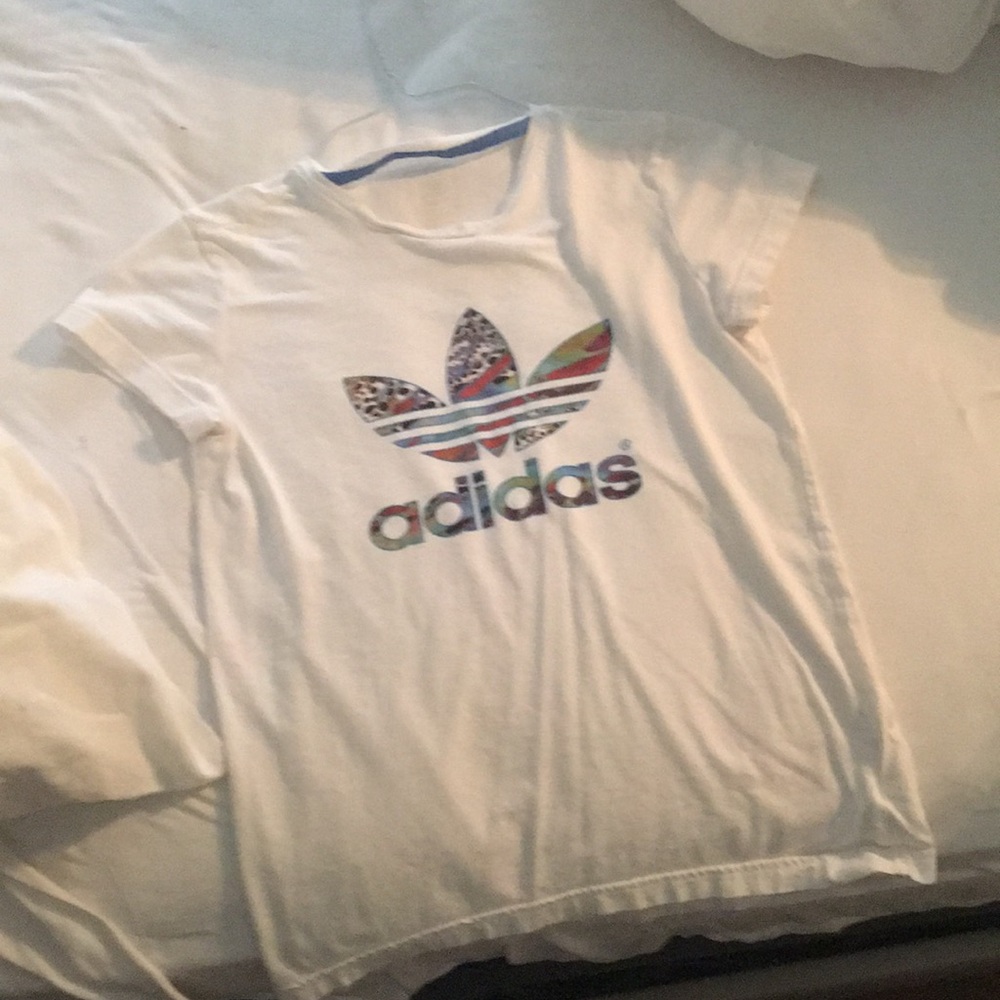 White Adidas Shirt